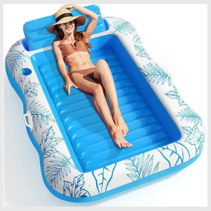 AquaLounge® - Inflatable Air Mattress XL with Pillow