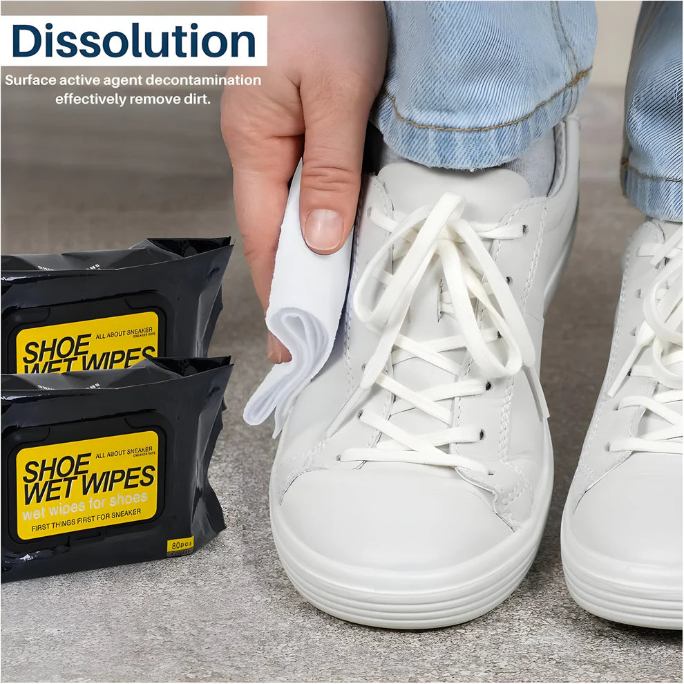 WipeRush® - Sneaker & Shoe Cleaning Wipes (80pcs)