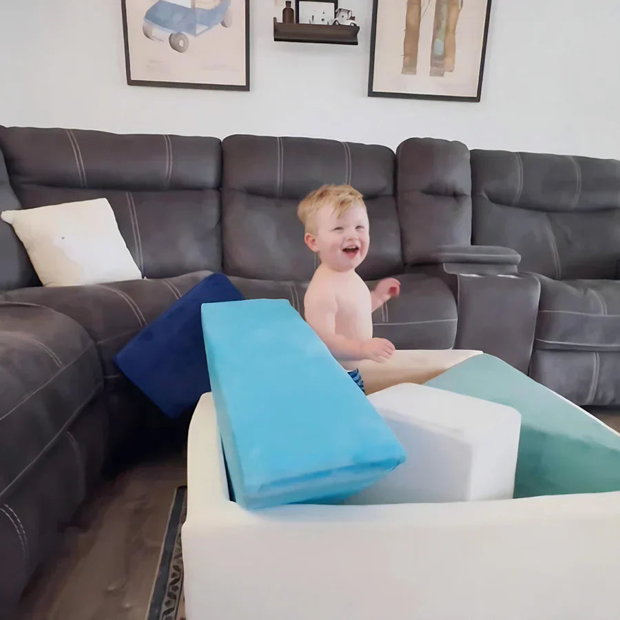 Plushitect® - Tangram Puzzle Play Couch