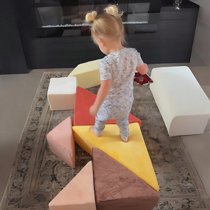 Plushitect® - Tangram Puzzle Play Couch