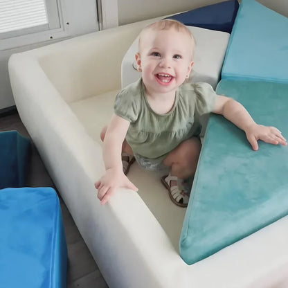 Plushitect® - Tangram Puzzle Play Couch