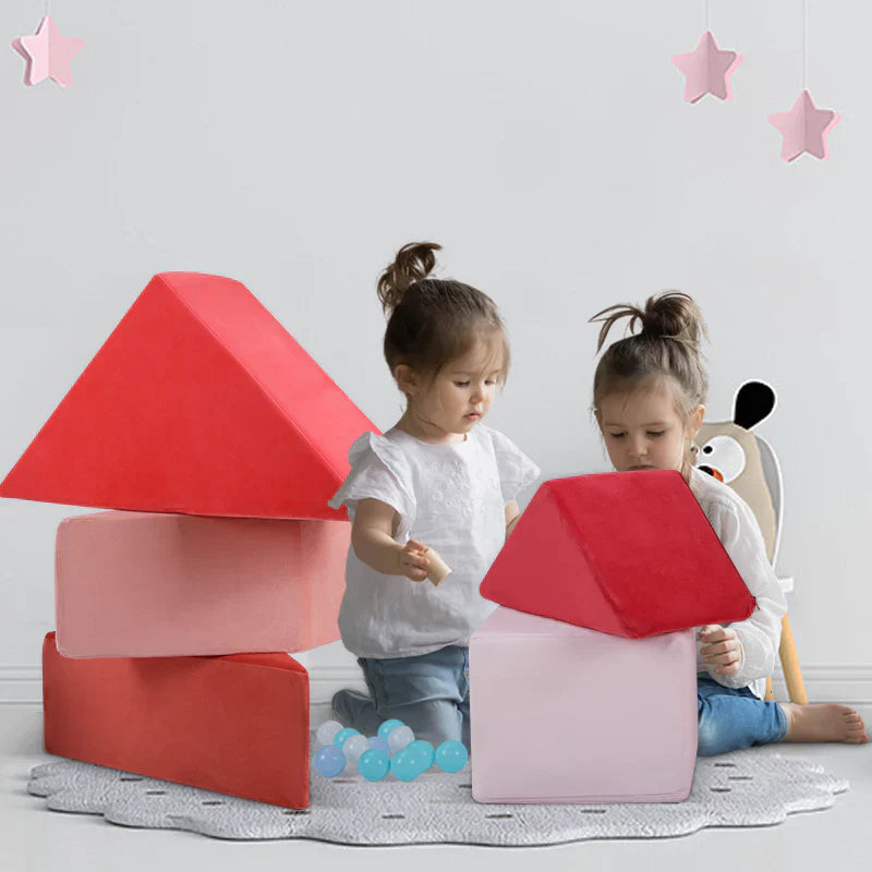 Plushitect® - Tangram Puzzle Play Couch