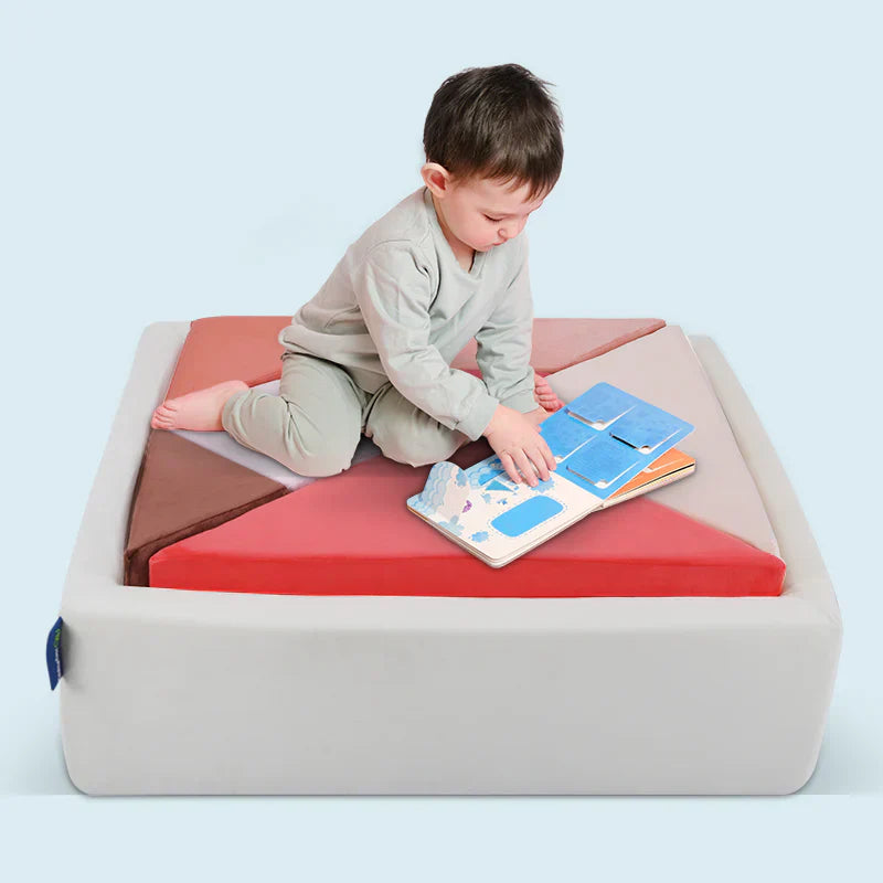 Plushitect® - Tangram Puzzle Play Couch