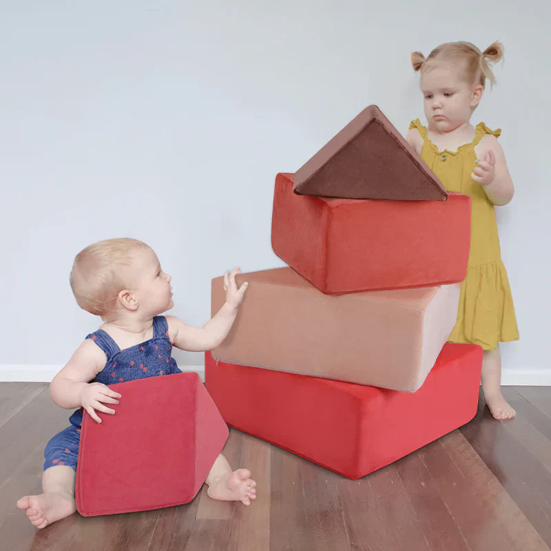 Plushitect® - Tangram Puzzle Play Couch