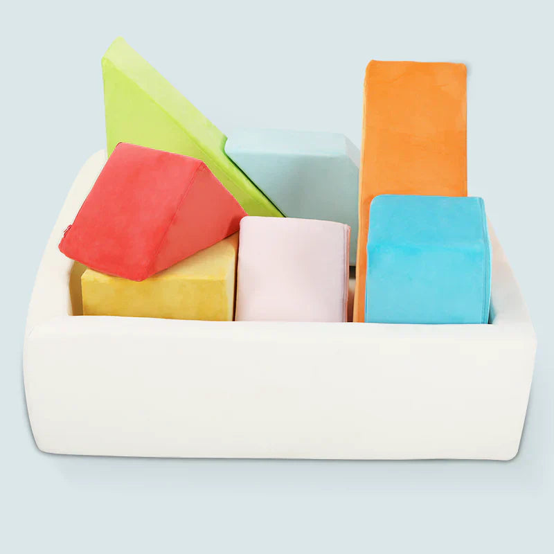 Plushitect® - Tangram Puzzle Play Couch