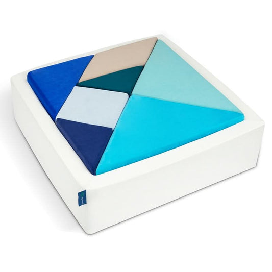 Plushitect® - Tangram Puzzle Play Couch