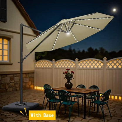 Parasoléa® - Adjustable Solar LED Parasol