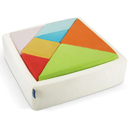 Plushitect® - Tangram Puzzle Play Couch