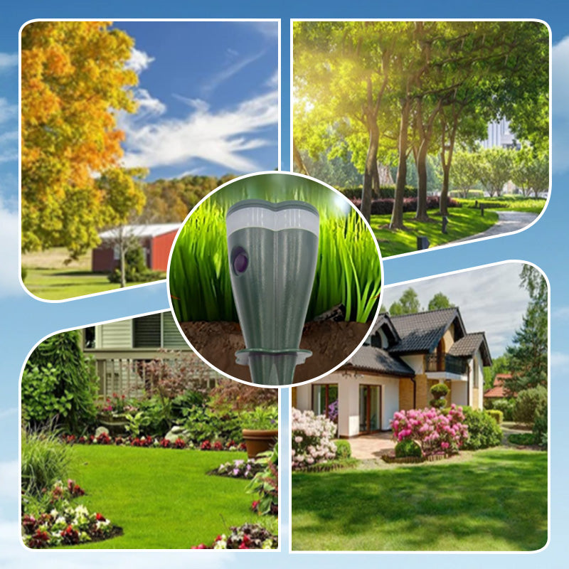 MoleAway® - Solar Powered Waterproof Screw Mole Repellent