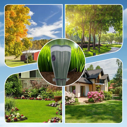 MoleAway® - Solar Powered Waterproof Screw Mole Repellent