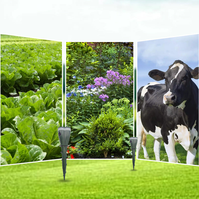 MoleAway® - Solar Powered Waterproof Screw Mole Repellent